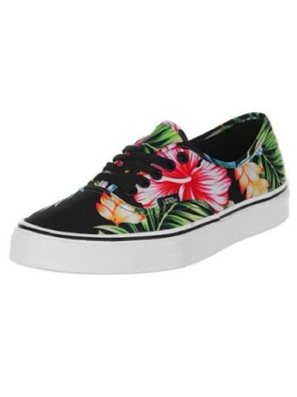 Vans Authentic Hawaiian Floral Black Canvas Women’s 8 Men’s 6.5 New in Box